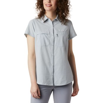 Columbia Overhemd Dames, Irico Short Sleeve Grijs, 62BGRMIKT